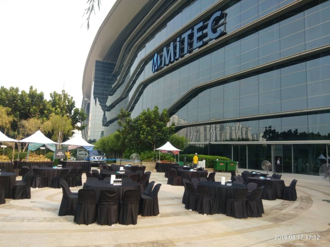 Event setup at MITEC