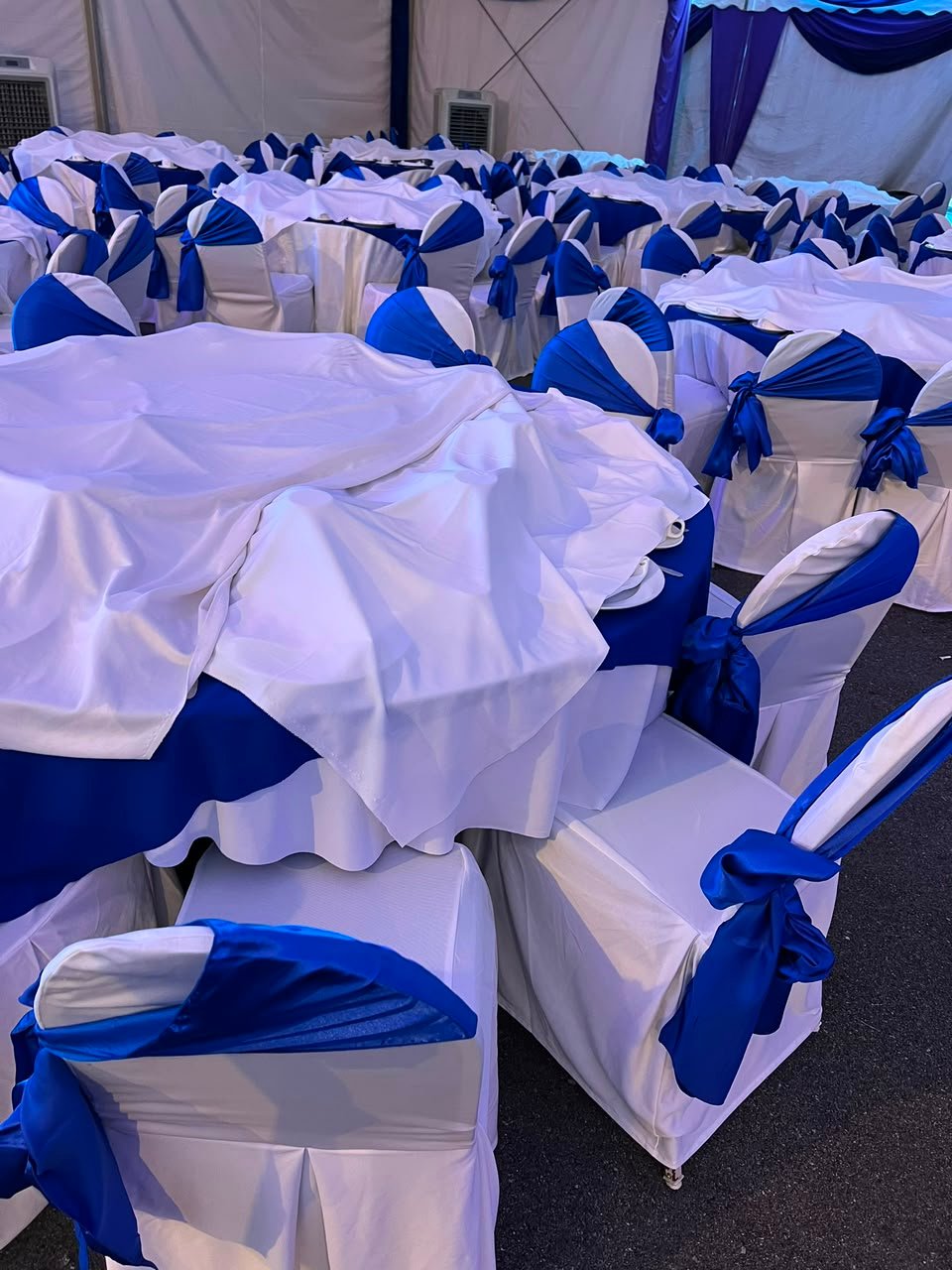 Temporary premium linen visual